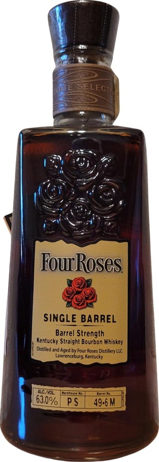 Four Roses 10yo Private Selection OBSO Bev 63% 750ml