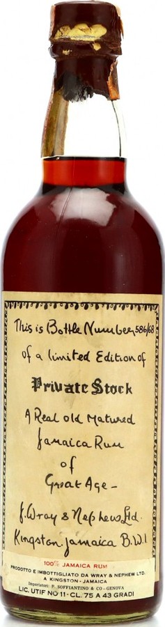 Wray & Nephew 1968 Private Stock 43% 750ml