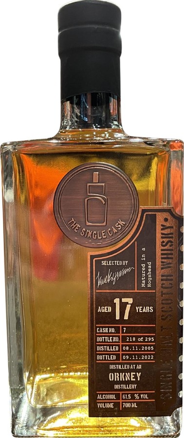 An Orkney Distillery 2005 TSCL The Single Cask 61.5% 700ml