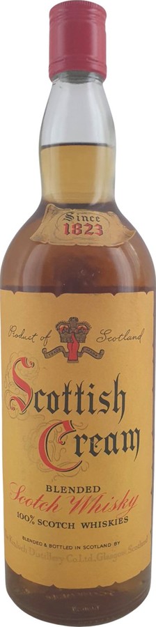 Scottish Cream Blended Scotch Whisky 100% Scotch Whiskies 43% 750ml