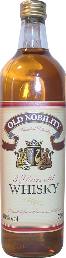 Old Nobility 3yo Blendet Scotch Whisky SIG Import GmbH Dusseldorf 40% 700ml