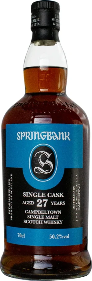 Springbank 1996 Single Cask 50th Anniversary of HAWE Bremen 50.2% 700ml