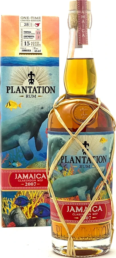 Plantation 2007 Clarendon MSP Jamaica 15yo 48.4% 750ml