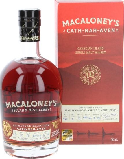 Macaloney's Cath-Nah-Aven Signature Selection 46% 700ml