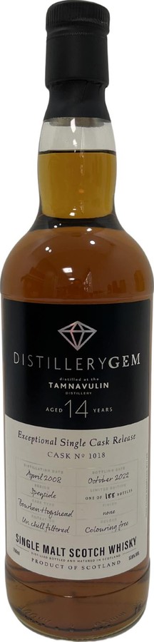 Tamnavulin 2008 GCWL Distillery Gem 57.6% 700ml