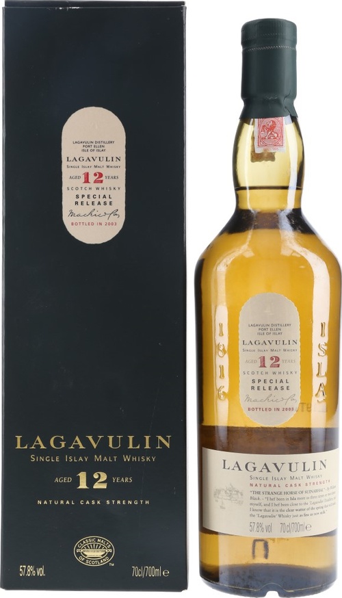 Lagavulin 12yo 3rd Release Diageo Special Releases 2003 57.8% 700ml