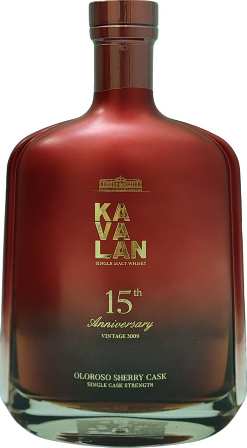 Kavalan 2009 15th Anniversary 57.1% 700ml