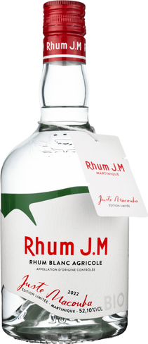 Rhum J.M 2022 Juste Macouba Bio 52.1% 700ml