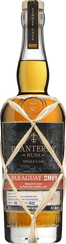 Planteray 2019 Paraguay Cask #1 44.5% 700ml