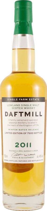 Daftmill 2011 Winter Batch Release 46% 700ml