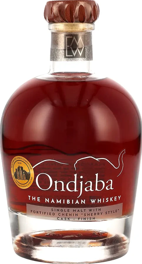 Ondjaba The Namibian Whisky Single Malt Fortified Chenin Cask Sherry Style Finish 51% 700ml