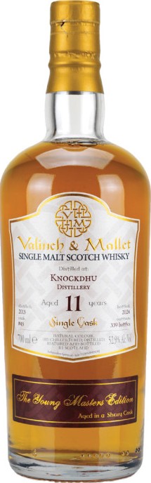 Knockdhu 2013 V&M The Young Masters Edition 52% 700ml