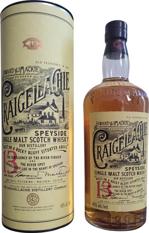 Craigellachie 13yo Duty free 46% 1000ml