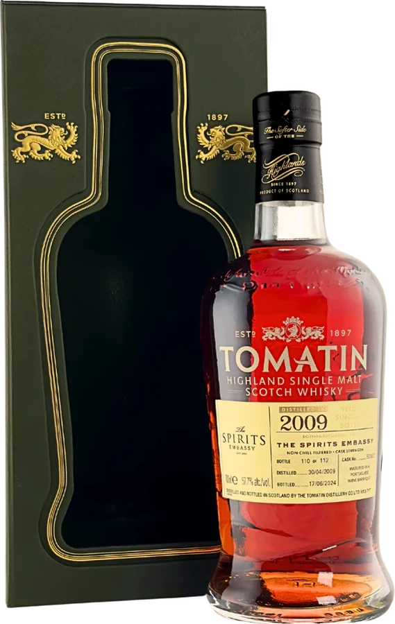 Tomatin 2009 Single Cask The Spirits Embassy 57.7% 700ml