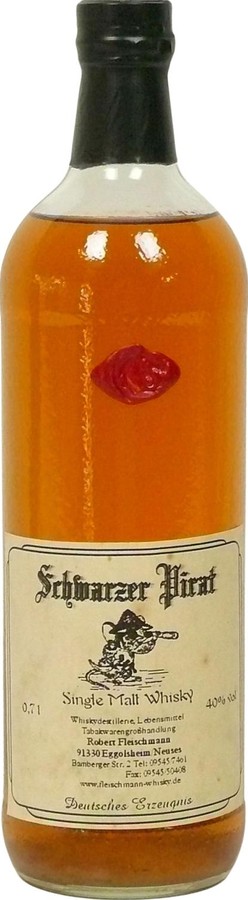 Schwarzer Pirat 1994 Single Cask Malt Whisky 40% 700ml