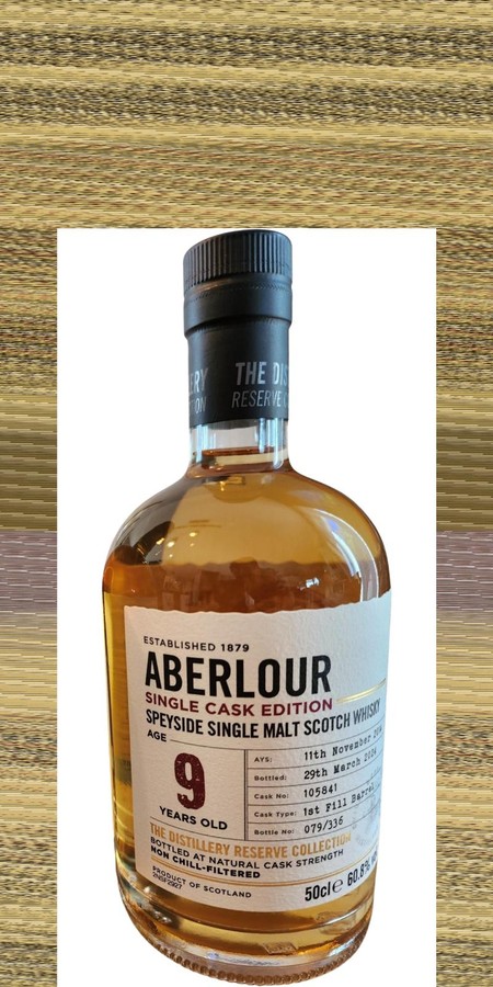 Aberlour 2014 Distillery Reserve Edition Single Cask Edition 60.8% 500ml