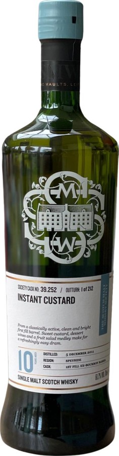 Linkwood 2011 SMWS 39.252 Instant Custard 61.7% 700ml