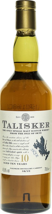 Talisker 10yo SKYE Label 45.8% 700ml