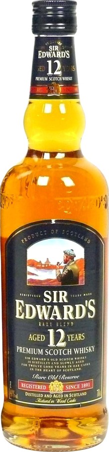 Sir Edward's 12yo Rare Blend Premium Scotch Whisky 40% 700ml