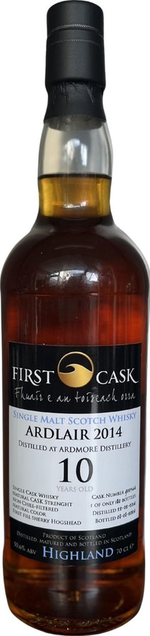 Ardlair 2014 WIN 1st Cask Whisky import Netherlands 50.6% 700ml