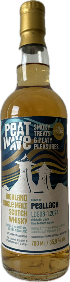 Peallach 2015 TCaH Peatwave 55.9% 700ml