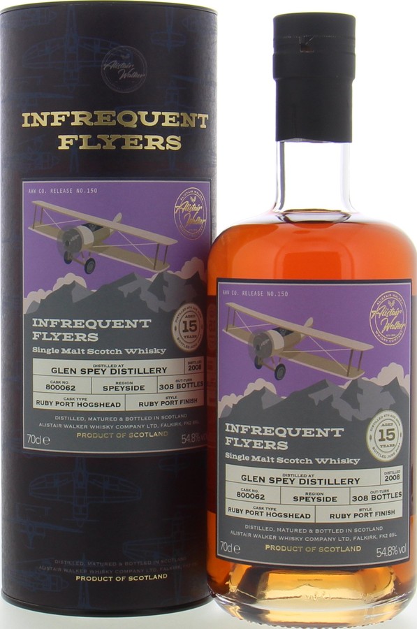 Glen Spey 2008 AWWC Infrequent Flyers 54.8% 700ml