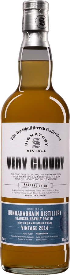 Staoisha 2014 SV The Un-Chillfiltered Collection Very Cloudy 40% 700ml