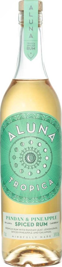 Aluna Tropica Pandan & Pineapple Spiced 38% 700ml