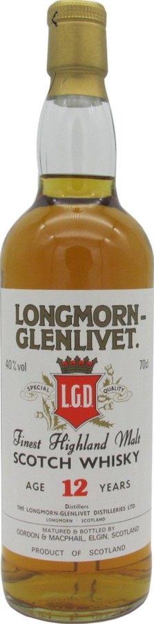 Longmorn 12yo GM Licensed Bottling 40% 700ml