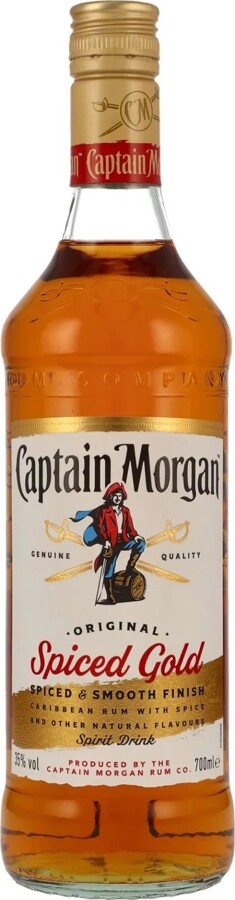 Captain Morgan Spiced Gold 35% 700ml