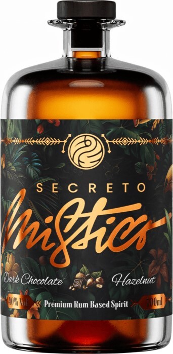 Secreto Mistico Dark Chocolate & Hazelnut 40% 700ml