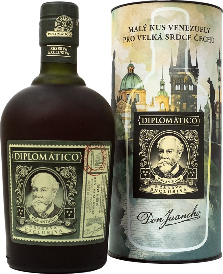 Diplomatico Reserva Exclusiva CZ Design Tube 12yo 40% 700ml