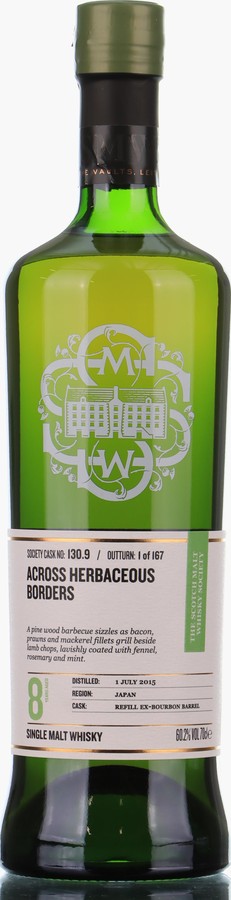 Chichibu 2015 SMWS 130.9 Across herbaceous borders 60.2% 700ml