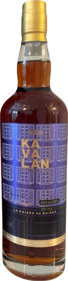 Kavalan Cask Strength Peated Malt LMDW 50.8% 700ml