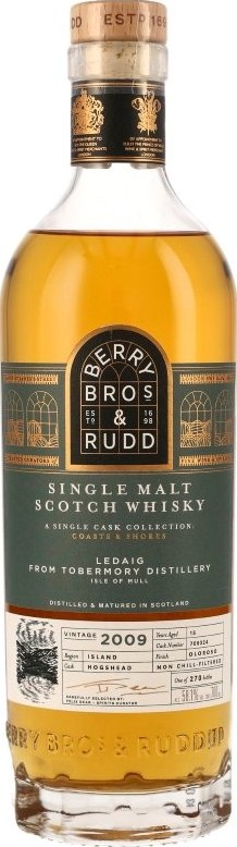 Ledaig 2009 BR A Single Cask Collection: Coasts & Shores 58.1% 700ml