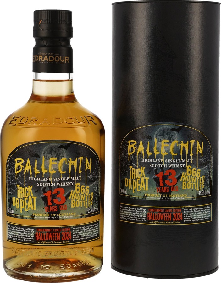 Ballechin 13yo Halloween 2024 46.6% 700ml