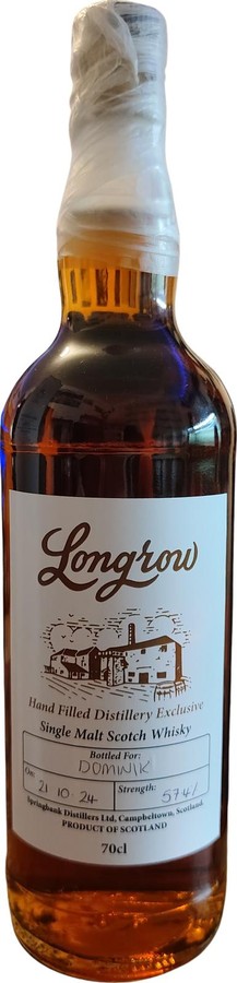 Longrow Hand Filled Distillery Exclusive 57.4% 700ml