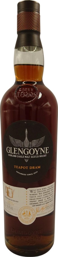 Glengoyne Teapot Dram Distillery Only 59.4% 700ml