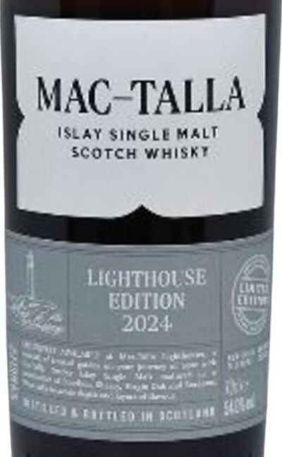 Mac-Talla Lighthouse Edition 2024 MSWD Limited Edition 54% 700ml