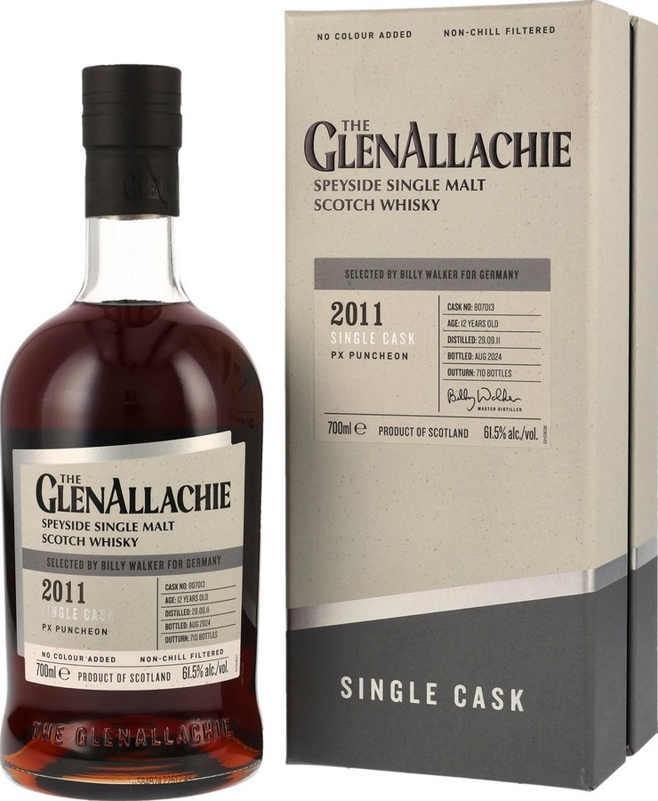 Glenallachie 2011 Single Cask 57.1% 700ml