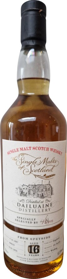 Dailuaine 2007 ElD The Single Malts of Scotland Den Hoorn 53.5% 700ml