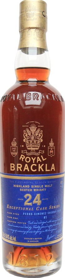 Royal Brackla 24yo Exceptional Cask Series 50.4% 700ml