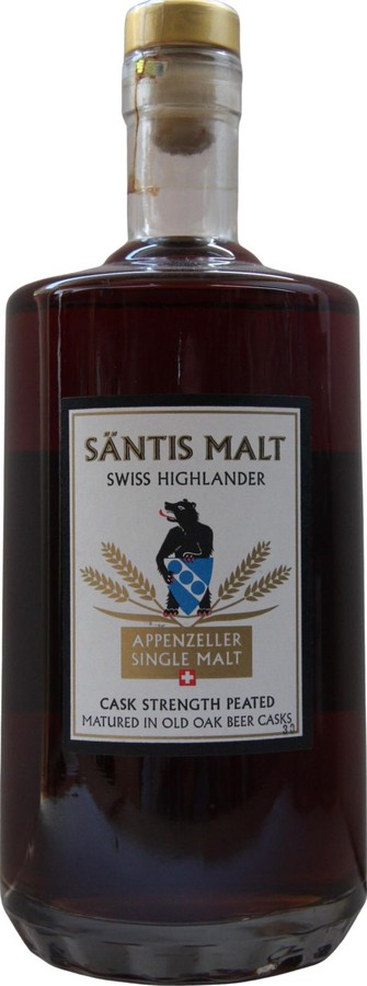 Santis Malt Edition Dreifaltigkeit Cask Strength Peated 52% 700ml