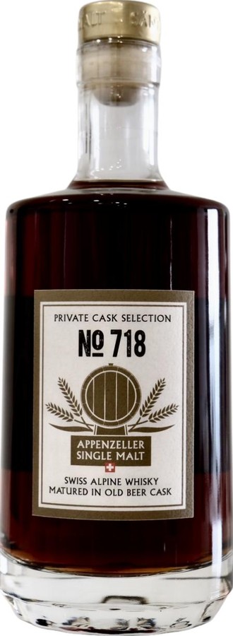 Appenzeller Single Malt 2012 Private Cask Selection WPB Whisky Picnic BAR 59.3% 500ml