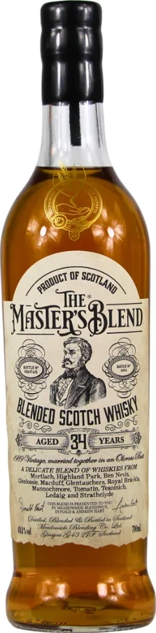 Blended Scotch Whisky 1989 MBl The Master's Blend 49.8% 700ml