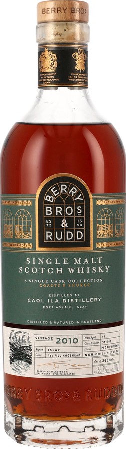 Caol Ila 2010 BR A Single Cask Collection: Coasts & Shores 55.2% 700ml