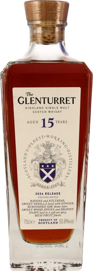 Glenturret 15yo 2024 Release 50.8% 700ml