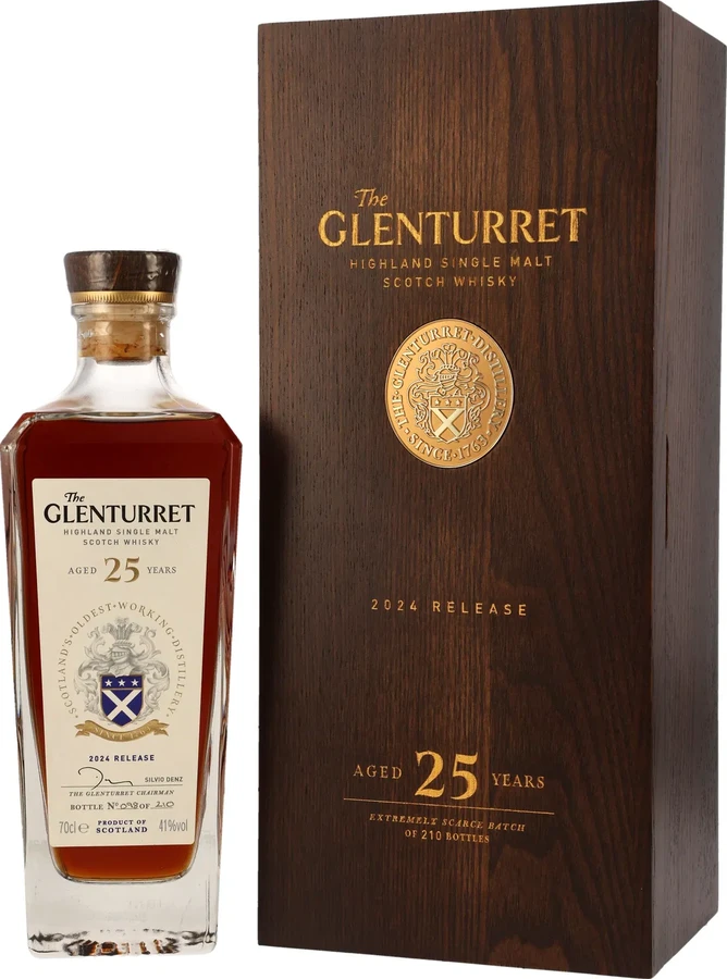 Glenturret 25yo 2024 Release 41% 700ml