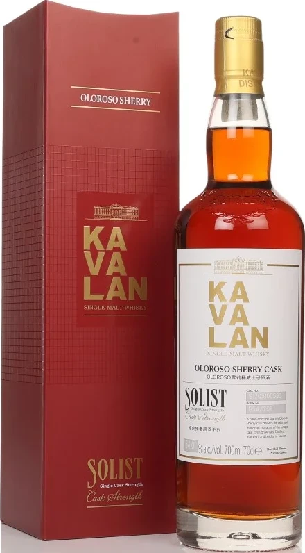 Kavalan Solist Oloroso Sherry Cask 54% 700ml