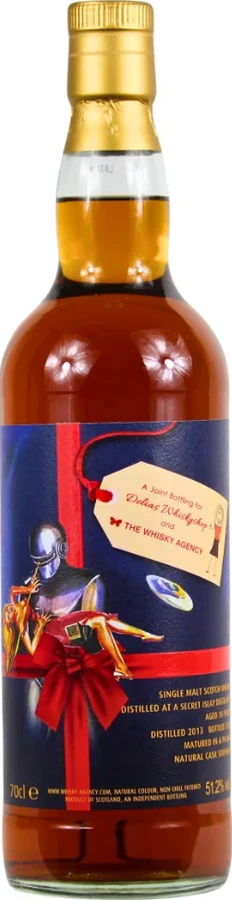 Secret Islay 2013 TWA Delias Christmas Series 2024 Delias Whiskyshop GmbH 51.2% 700ml